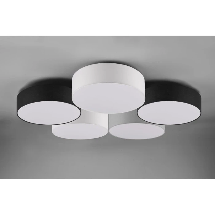 Trio Leuchten Lugano Deckenleuchte LED Weiß, 1-flammig 3 Trio Leuchten Lugano Deckenleuchte LED Weiß, 1-flammig – Bild 3