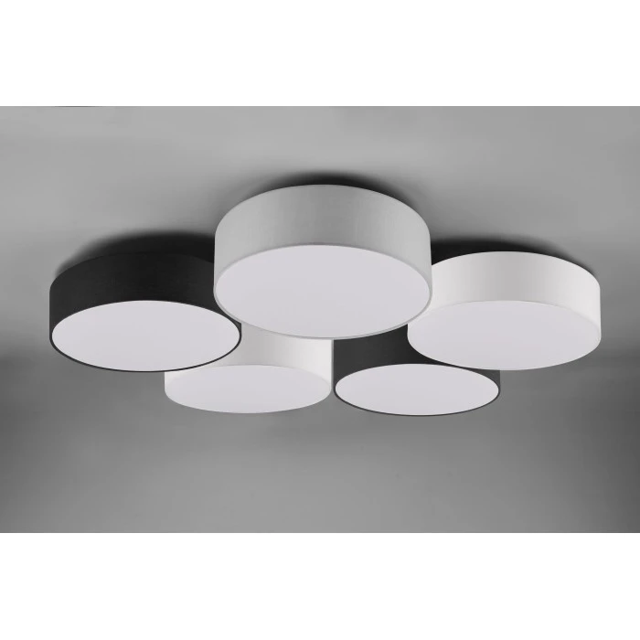 Trio Leuchten Lugano Deckenleuchte LED Weiß, 1-flammig 4 Trio Leuchten Lugano Deckenleuchte LED Weiß, 1-flammig – Bild 4