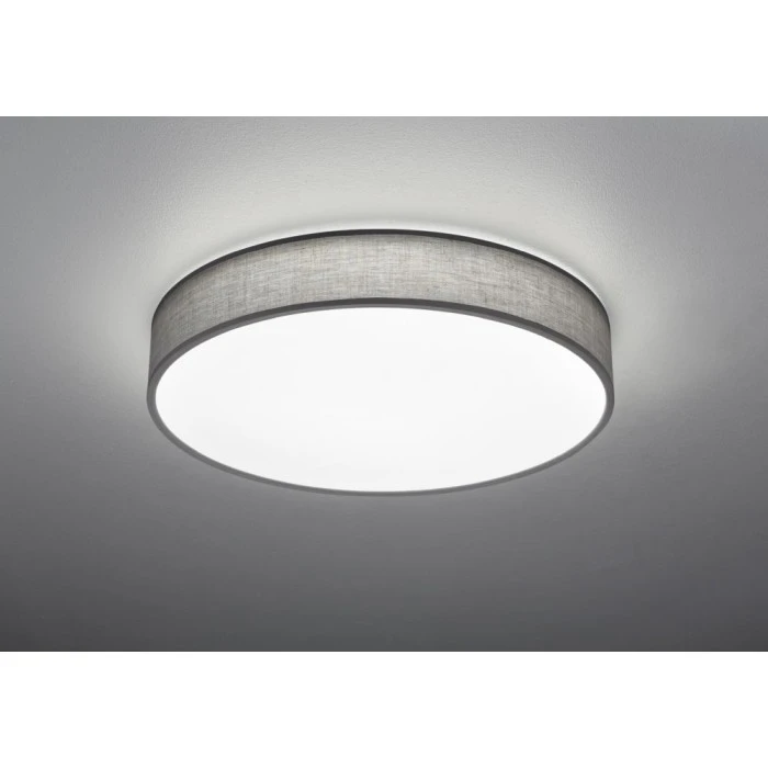 Trio Leuchten LUGANO Deckenleuchte LED Grau, 1-flammig, Fernbedienung 1 Trio Leuchten LUGANO Deckenleuchte LED Grau, 1-flammig, Fernbedienung