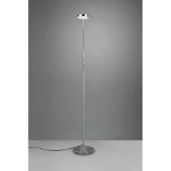 Trio Leuchten Monza Stehleuchte LED Nickel-Matt, 1-flammig -LED Leuchten Verkäufe 2022 trio leuchten monza stehleuchte 423310107 8