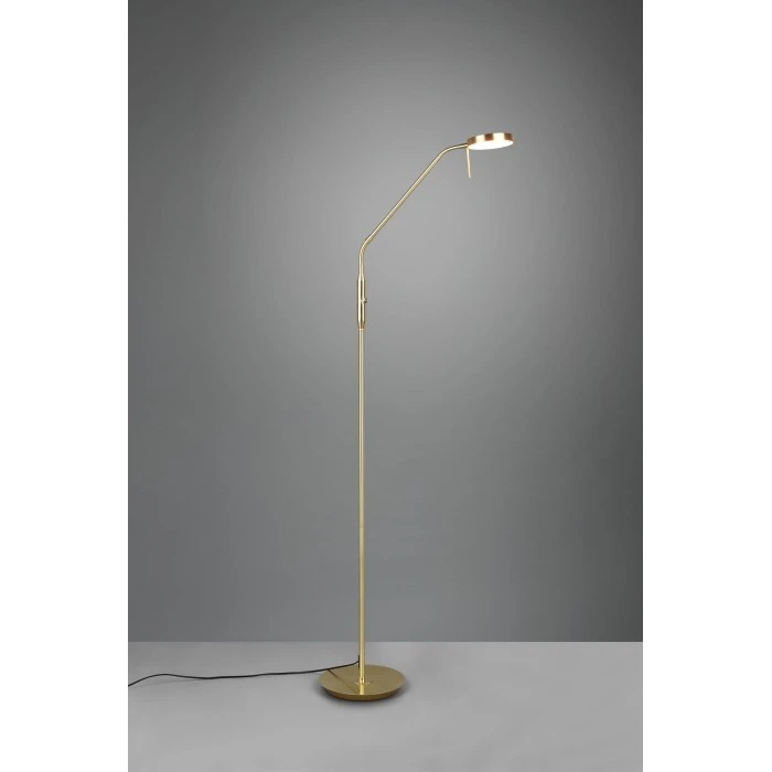 Trio Leuchten Monza Stehleuchte LED Messing, 1-flammig 1 Trio Leuchten Monza Stehleuchte LED Messing, 1-flammig