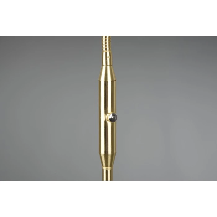 Trio Leuchten Monza Stehleuchte LED Messing, 1-flammig 11 Trio Leuchten Monza Stehleuchte LED Messing, 1-flammig – Bild 11