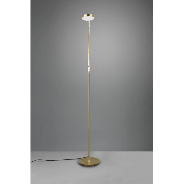 Trio Leuchten Monza Stehleuchte LED Messing, 1-flammig 9 Trio Leuchten Monza Stehleuchte LED Messing, 1-flammig – Bild 9