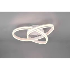 Trio Leuchten NURIA Deckenleuchte LED Weiß, 1-flammig