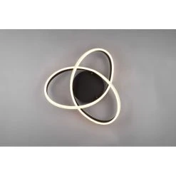 Trio Leuchten NURIA Deckenleuchte LED Schwarz, 1-flammig -LED Leuchten Verkäufe 2022 trio leuchten nuria deckenleuchte 626210132 5