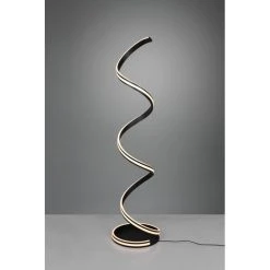 Trio Leuchten NURIA Stehleuchte LED Schwarz, 1-flammig