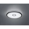 Trio Leuchten Okinawa Deckenleuchte LED Schwarz, 1-flammig, Fernbedienung