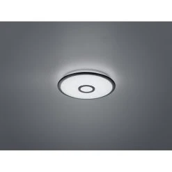 Trio Leuchten Okinawa Deckenleuchte LED Schwarz, 1-flammig, Fernbedienung