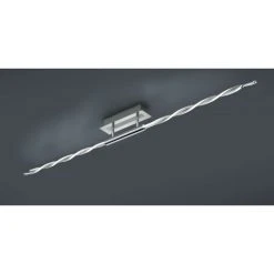 Trio Leuchten PORTOFINO Deckenleuchte LED Chrom, 4-flammig, Fernbedienung