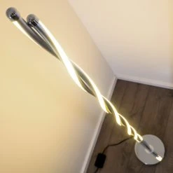 Trio Leuchten PORTOFINO Stehleuchte LED Chrom, 2-flammig -LED Leuchten Verkäufe 2022 trio leuchten portofino stehleuchte 476310206 12