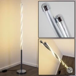 Trio Leuchten PORTOFINO Stehleuchte LED Chrom, 2-flammig -LED Leuchten Verkäufe 2022 trio leuchten portofino stehleuchte 476310206 4