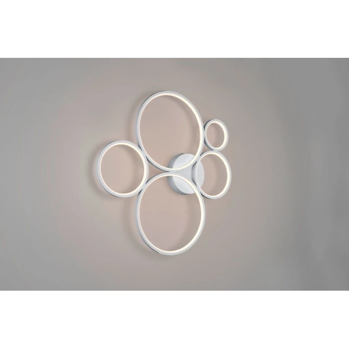 Trio Leuchten Rondo Deckenleuchte LED Silber, 1-flammig 3 Trio Leuchten Rondo Deckenleuchte LED Silber, 1-flammig – Bild 3