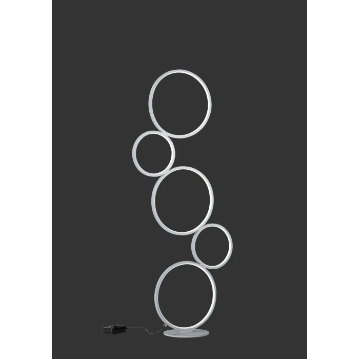 Trio Leuchten Rondo Stehleuchte LED Silber, 1-flammig 3 Trio Leuchten Rondo Stehleuchte LED Silber, 1-flammig – Bild 3