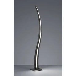 Trio Leuchten Salerno Stehleuchte LED Schwarz, 1-flammig