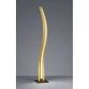 Trio Leuchten Salerno Stehleuchte LED Gold, 1-flammig