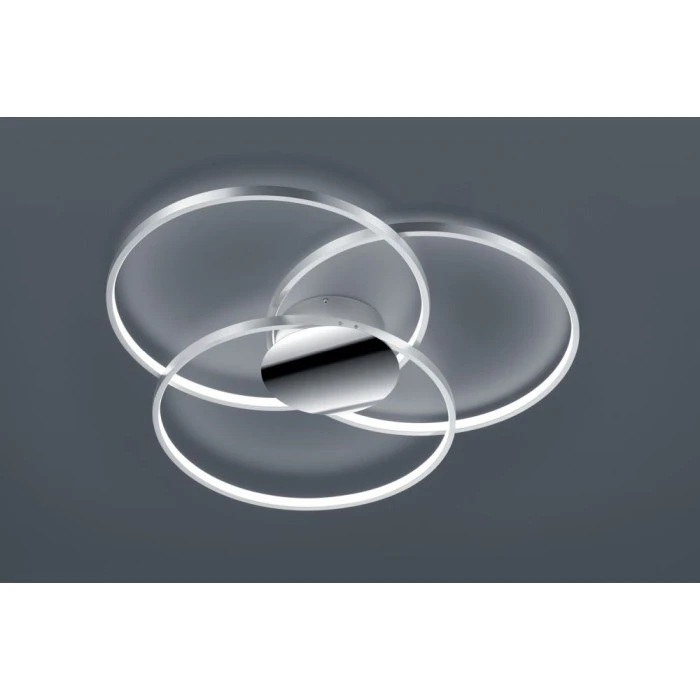 Trio Leuchten SEDONA Deckenleuchte LED Aluminium, 1-flammig 2 Trio Leuchten SEDONA Deckenleuchte LED Aluminium, 1-flammig – Bild 2