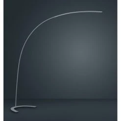 Trio Leuchten SHANGHAI Bogenleuchte LED Titan, 1-flammig