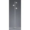 Trio Leuchten Shark Stehleuchte LED Nickel-Matt, 3-flammig
