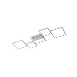 Trio Leuchten Sorrento Deckenleuchte LED Aluminium, 1-flammig
