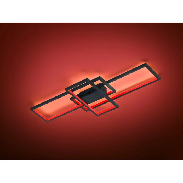 Trio Leuchten Thiago Deckenleuchte LED Anthrazit, 1-flammig, Fernbedienung, Farbwechsler 3 Trio Leuchten Thiago Deckenleuchte LED Anthrazit, 1-flammig, Fernbedienung, Farbwechsler – Bild 3