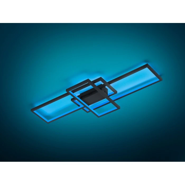 Trio Leuchten Thiago Deckenleuchte LED Anthrazit, 1-flammig, Fernbedienung, Farbwechsler 4 Trio Leuchten Thiago Deckenleuchte LED Anthrazit, 1-flammig, Fernbedienung, Farbwechsler – Bild 4