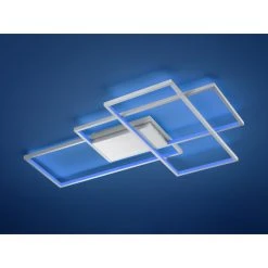 Trio Leuchten Thiago Deckenleuchte LED Nickel-Matt, 1-flammig, Fernbedienung, Farbwechsler 7 Trio Leuchten Thiago Deckenleuchte LED Nickel-Matt, 1-flammig, Fernbedienung, Farbwechsler -LED Leuchten Verkäufe 2022 trio leuchten thiago deckenleuchte 652690307 3