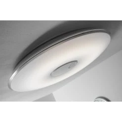 Trio Leuchten TOKYO Deckenleuchte LED Chrom, 1-flammig, Fernbedienung -LED Leuchten Verkäufe 2022 trio leuchten tokyo deckenleuchte 628915001 10