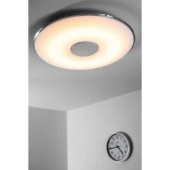 Trio Leuchten TOKYO Deckenleuchte LED Chrom, 1-flammig, Fernbedienung -LED Leuchten Verkäufe 2022 trio leuchten tokyo deckenleuchte 628915001 18