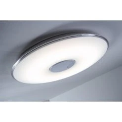 Trio Leuchten TOKYO Deckenleuchte LED Chrom, 1-flammig, Fernbedienung -LED Leuchten Verkäufe 2022 trio leuchten tokyo deckenleuchte 628915001 27