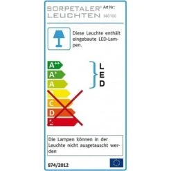 Trio Leuchten VERONA Stehleuchte LED Nickel-Matt, 1-flammig -LED Leuchten Verkäufe 2022 trio leuchten verona stehleuchte 420810107 4