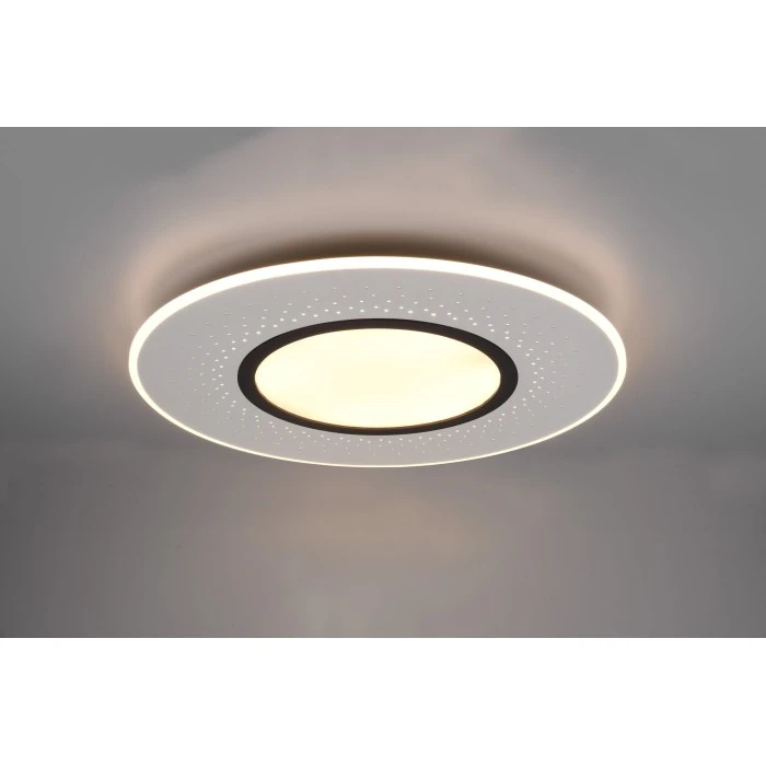 Trio Leuchten Verus Deckenleuchte LED Nickel-Matt, 1-flammig, Fernbedienung 1 Trio Leuchten Verus Deckenleuchte LED Nickel-Matt, 1-flammig, Fernbedienung