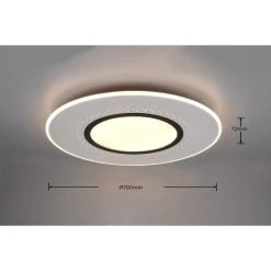 Trio Leuchten Verus Deckenleuchte LED Nickel-Matt, 1-flammig, Fernbedienung 26 Trio Leuchten Verus Deckenleuchte LED Nickel-Matt, 1-flammig, Fernbedienung -LED Leuchten Verkäufe 2022 trio leuchten verus deckenleuchte 626919307 11