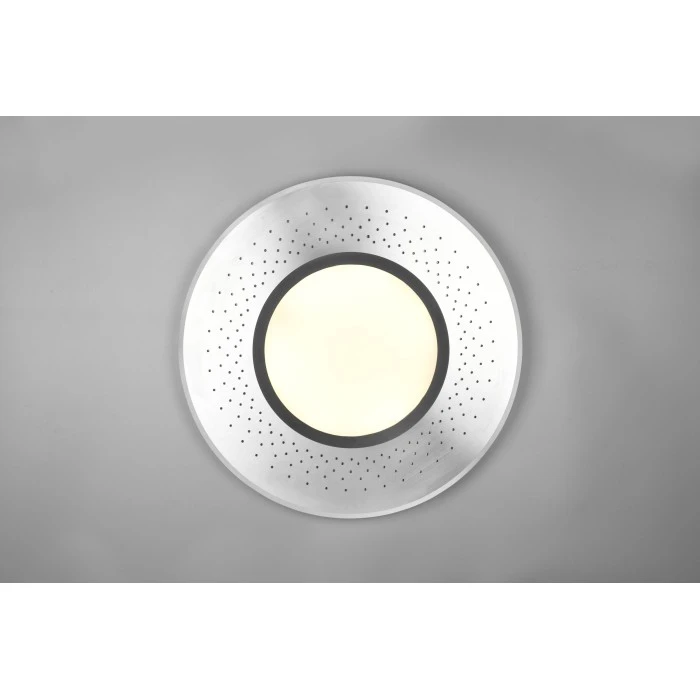 Trio Leuchten Verus Deckenleuchte LED Nickel-Matt, 1-flammig, Fernbedienung 4 Trio Leuchten Verus Deckenleuchte LED Nickel-Matt, 1-flammig, Fernbedienung – Bild 4