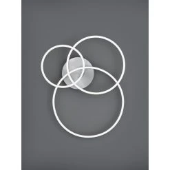 Trio Leuchten Winona Deckenleuchte LED Nickel-Matt, 2-flammig, Fernbedienung, Farbwechsler -LED Leuchten Verkäufe 2022 trio leuchten winona deckenleuchte 670810607 7