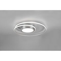 Trio Leuchten Yava Deckenleuchte LED Nickel-Matt, 1-flammig, Fernbedienung -LED Leuchten Verkäufe 2022 trio leuchten yava deckenleuchte 672310207 4