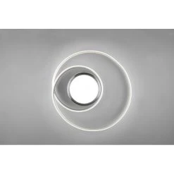 Trio Leuchten Yava Deckenleuchte LED Nickel-Matt, 1-flammig, Fernbedienung -LED Leuchten Verkäufe 2022 trio leuchten yava deckenleuchte 672310207 6