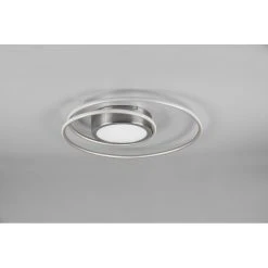 Trio Leuchten Yava Deckenleuchte LED Nickel-Matt, 1-flammig, Fernbedienung -LED Leuchten Verkäufe 2022 trio leuchten yava deckenleuchte 672310207 7