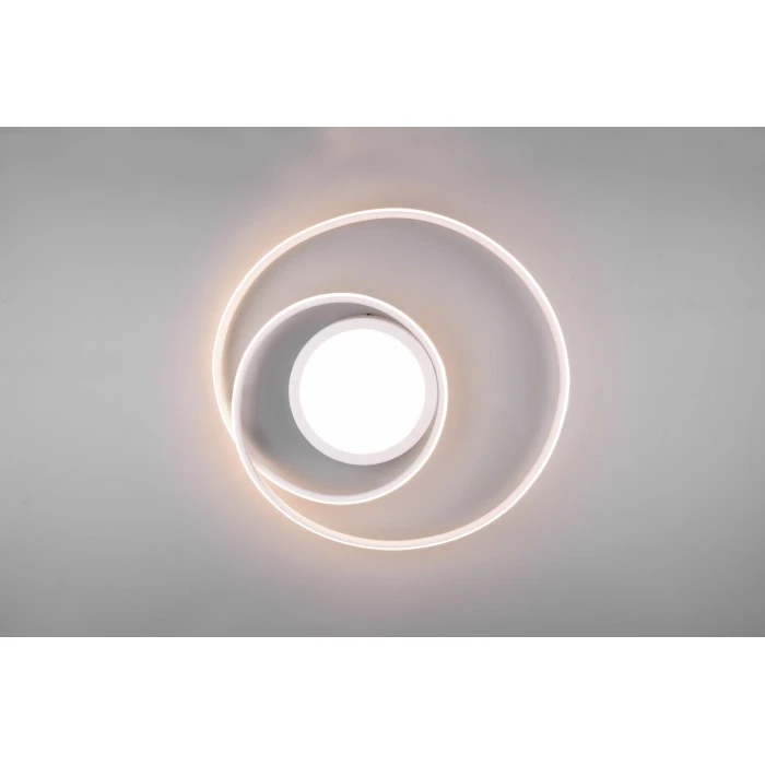 Trio Leuchten Yava Deckenleuchte LED Weiß, 1-flammig, Fernbedienung 3 Trio Leuchten Yava Deckenleuchte LED Weiß, 1-flammig, Fernbedienung – Bild 3