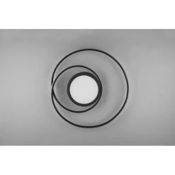 Trio Leuchten Yava Deckenleuchte LED Schwarz, 1-flammig, Fernbedienung -LED Leuchten Verkäufe 2022 trio leuchten yava deckenleuchte 672310232 9