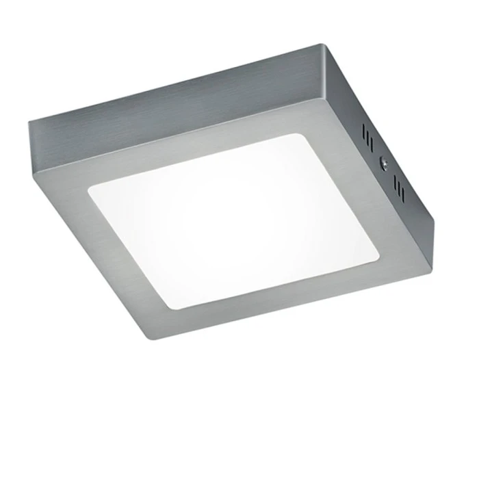 Trio Leuchten ZEUS Deckenleuchte LED Nickel-Matt, 1-flammig 1 Trio Leuchten ZEUS Deckenleuchte LED Nickel-Matt, 1-flammig