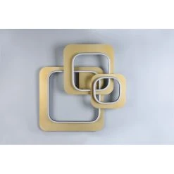 Trio Leuchten Trio Lugo Deckenleuchte LED Schwarz-Gold, 1-flammig -LED Leuchten Verkäufe 2022 trio lugo deckenleuchte 642910380 3