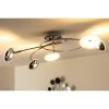 Trio Leuchten Trio PILATUS Deckenleuchte LED Chrom, 5-flammig