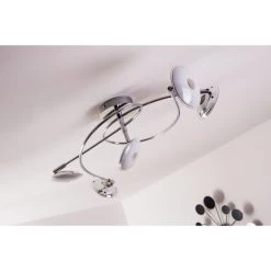 Trio Leuchten Trio PILATUS Deckenleuchte LED Chrom, 5-flammig -LED Leuchten Verkäufe 2022 trio pilatus deckenleuchte 675910506 2