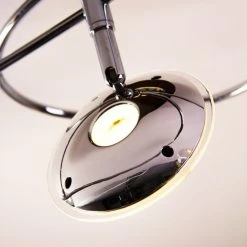 Trio Leuchten Trio PILATUS Deckenleuchte LED Chrom, 5-flammig -LED Leuchten Verkäufe 2022 trio pilatus deckenleuchte 675910506 5