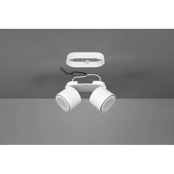 Trio Leuchten Trio Taurus Deckenleuchte LED Weiß, 4-flammig 5 Trio Leuchten Trio Taurus Deckenleuchte LED Weiß, 4-flammig – Bild 5