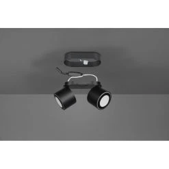 Trio Leuchten Trio Taurus Deckenleuchte LED Schwarz, 4-flammig -LED Leuchten Verkäufe 2022 trio taurus deckenleuchte 652910232 4