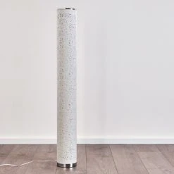 Hofstein Tumba Stehleuchte LED Weiß, 1-flammig, Fernbedienung, Farbwechsler -LED Leuchten Verkäufe 2022 tumba stehleuchte h3307328 20