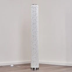 Hofstein Tumba Stehleuchte LED Weiß, 1-flammig, Fernbedienung, Farbwechsler -LED Leuchten Verkäufe 2022 tumba stehleuchte h3307328 4