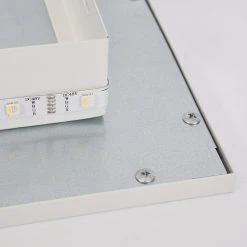 Hofstein Turbala LED Panel Weiß, 2-flammig, Fernbedienung, Farbwechsler -LED Leuchten Verkäufe 2022 turbala led panel h3381366 11