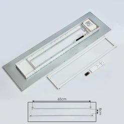 Hofstein Turbala LED Panel Weiß, 1-flammig, Fernbedienung, Farbwechsler -LED Leuchten Verkäufe 2022 turbala led panel h3383933 4